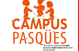 El Campus Pasqües se desarrollará del 18 al 30 de abril y ofrecerá prácticas deportivas a niños de entre 3 y 12 años