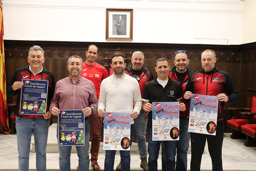 Sagunt presenta les seues dos carreres de Sant Silvestre