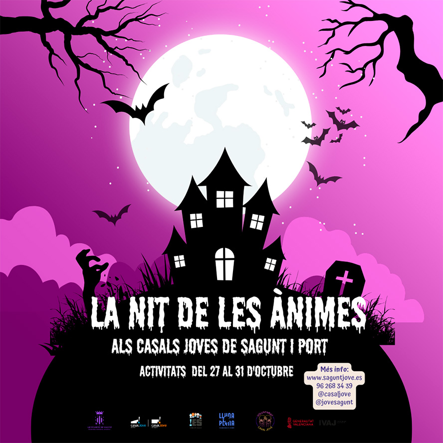 Activitats de Halloween als Casals Joves