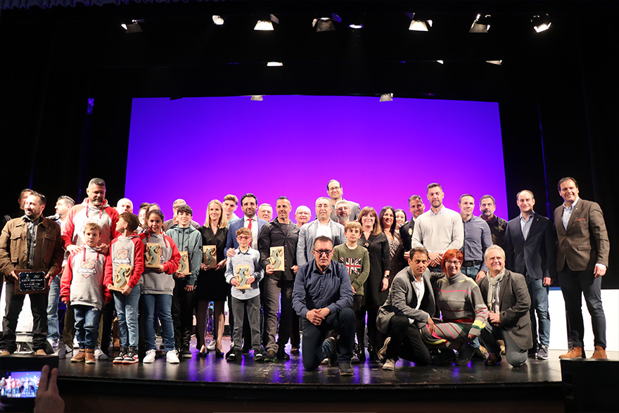 Sagunt entrega els guardons que reconeixen els mèrits esportius de 2022 en la XXI Gala de l'Esport