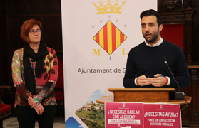 L'alcalde de Sagunt i la delegada de Cultura presenten noves mesures per la situació d'alarma sanitària