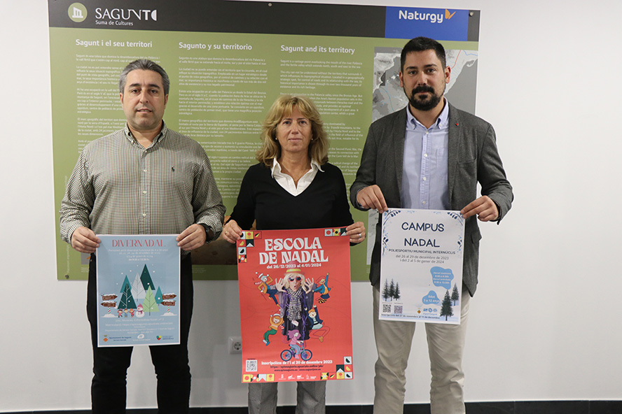 Els departaments d'Activitat Física, Salut i Esports, de Joventut i Infància i de Serveis Socials presenten els campus de Nadal
