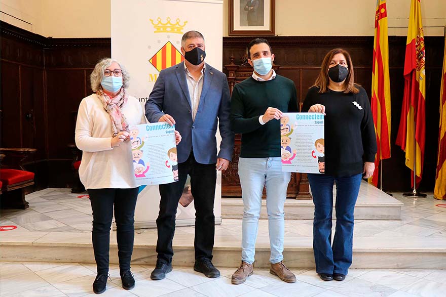 Serveis Socials presenta el projecte de voluntariat ‘Connectem Sagunt’ per a combatre la soledat no desitjada de les persones majors