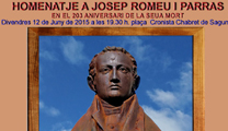El próximo viernes se homenajeará al héroe saguntino José Romeu y Parras 