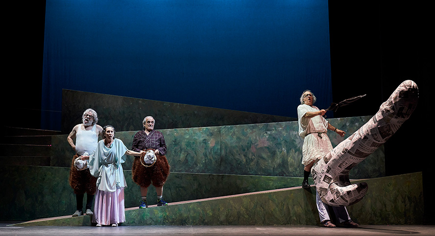 Els Joglars tornen a Sagunt amb la comèdia "¡Que salga Aristófanes!"