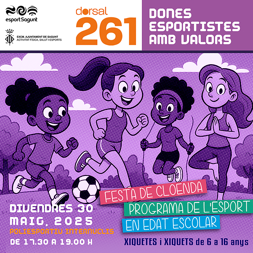 El programa de ‘l’Esport en Edat Escolar’ 2024-2025 arriba a la seua fi amb nombroses activitats al Poliesportiu Municipal