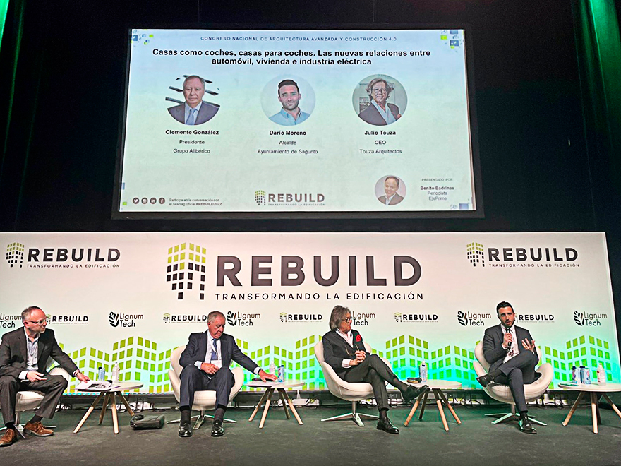 Sagunt participa en la Fira Rebuild d'innovació, industrialització, digitalització i sostenibilitat en el sector de l'edificació