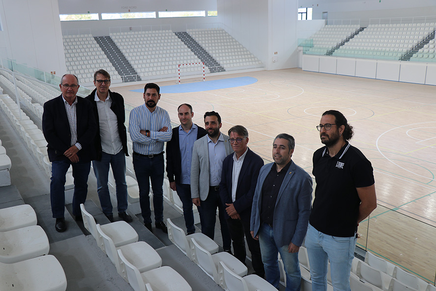 Acabades les obres del Pavelló Poliesportiu Port de Sagunt