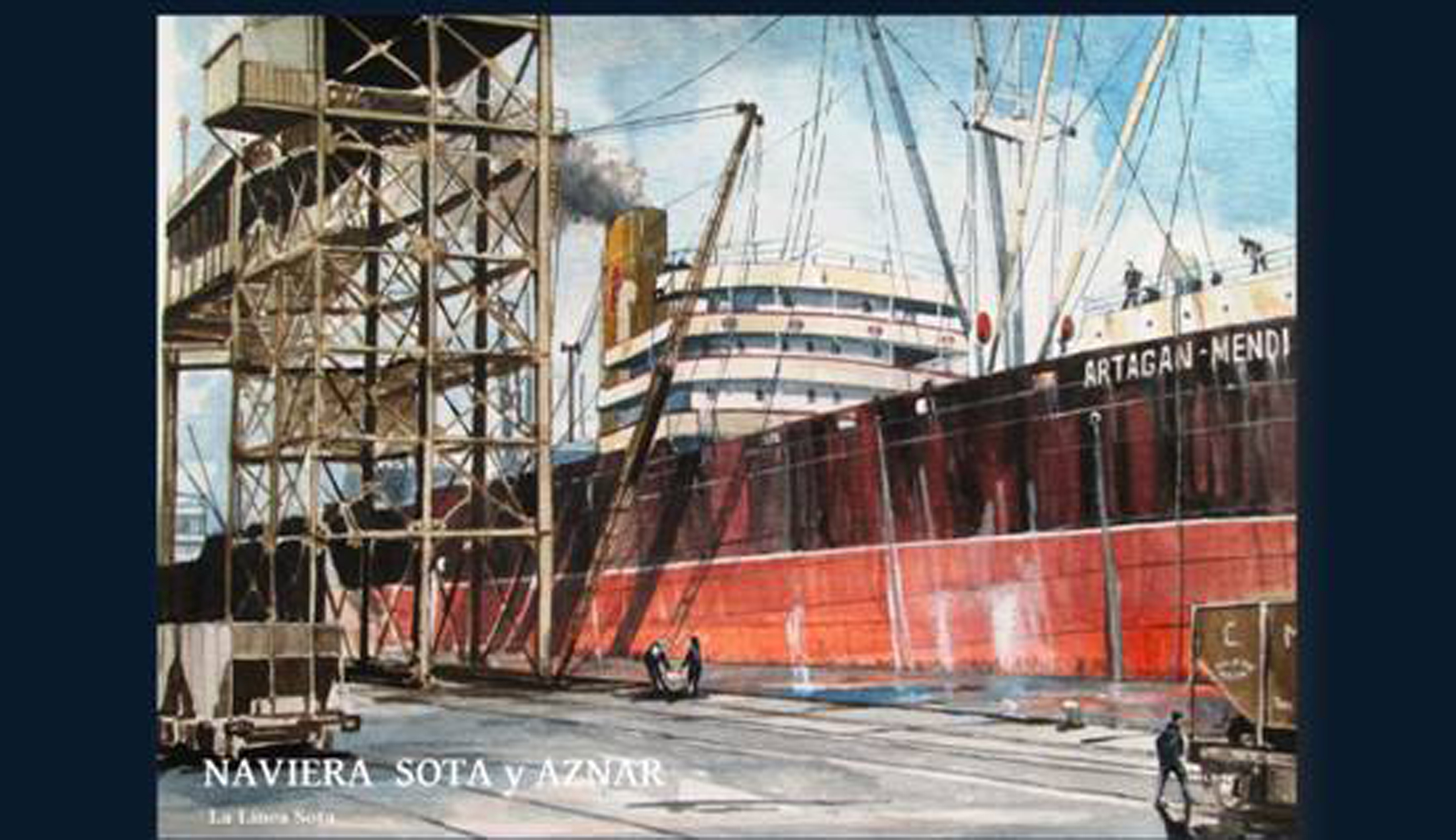 Cultura presenta el libro Naviera Sota y Aznar: La línea Sota, de Roberto Hernández y otros autores