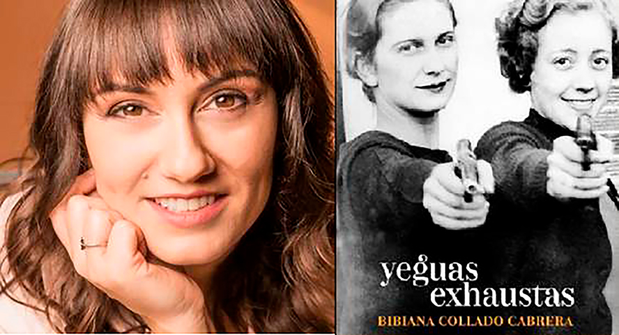Bibiana Collado presenta la seua novel·la 'Yeguas Exhaustas' dins del cicle literari 'Diàlegs de Llibres'