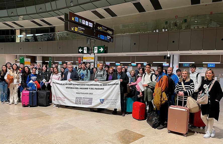 Sagunt participa en l'homenatge als valencians assassinats a Mauthausen