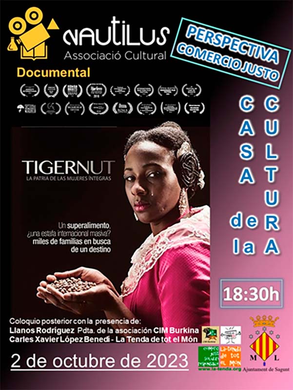 «Tigernut: la patria de las mujeres íntegras», una cita amb l'Asociación Cultural Nautilus