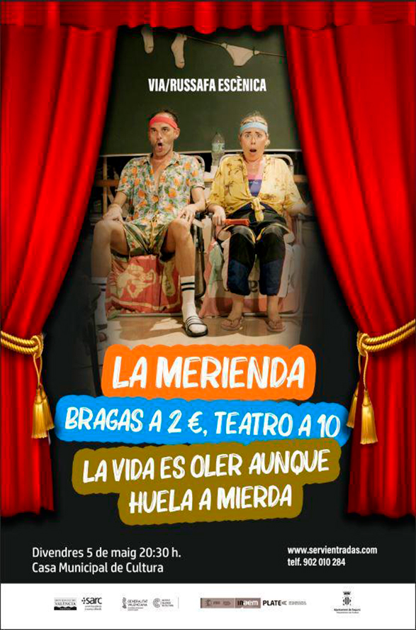 La regidoria de Cultura programa a la Casa Municipal de Cultura 3 obres de Russafa Escènica