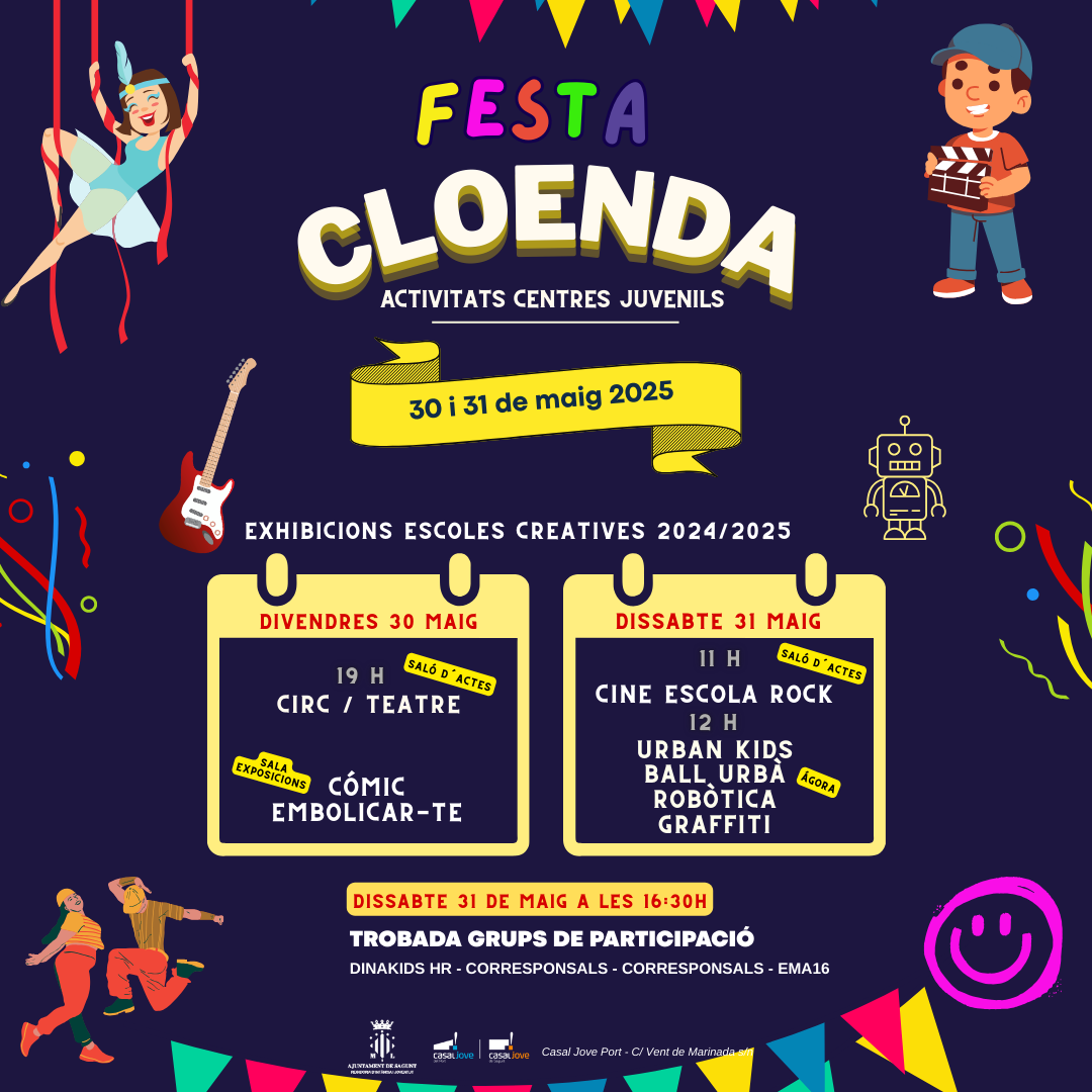 Les escoles creatives del Casal Jove tanquen el curs amb una gran mostra de talent