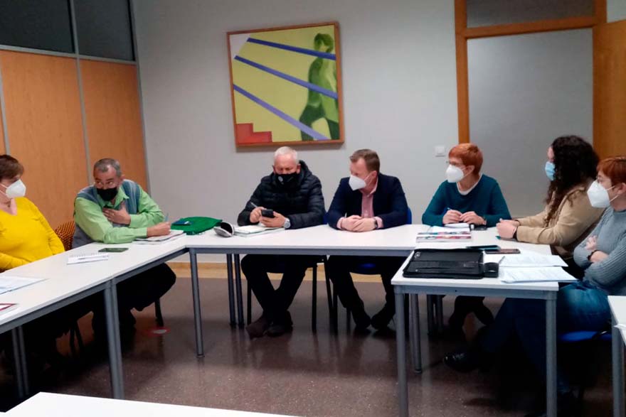 El Consell de Pau i Solidaritat de Sagunt es reunix per tractar diverses actuacions davant la crisi de persones refugiades per la guerra a Ucraïna