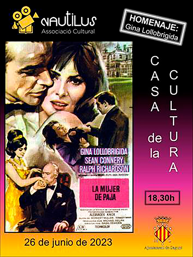 Nautilus projecta 'La mujer de paja' a la Casa Municipal de Cultura