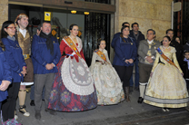 L'alcalde i regidors de l'Ajuntament de Sagunt assisteixen a la primera Nit d’Albaes