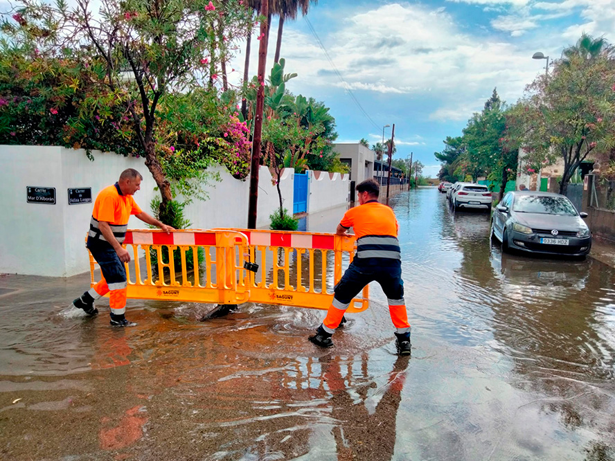 Sagunto está más preparada para responder mejor ante el riesgo de inundaciones 
