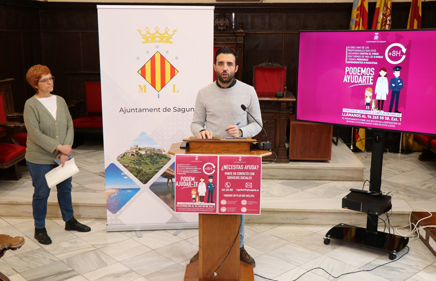 L'alcalde presenta un pla de conciliació familiar per a professionals que treballen per a frenar la crisi del coronavirus i altres iniciatives