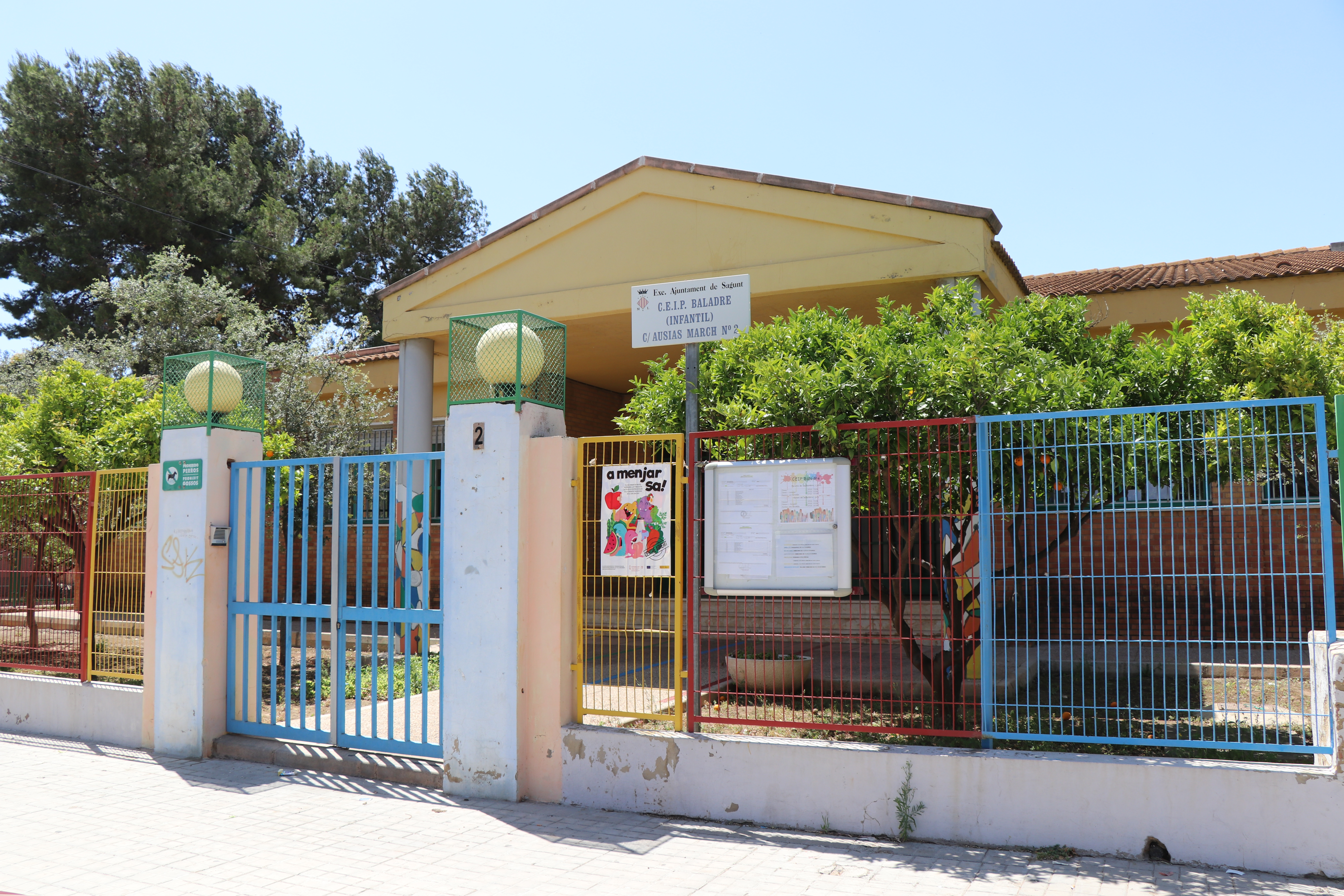 Se suspenden las clases de mañana en los centros de enseñanza de Sagunto 