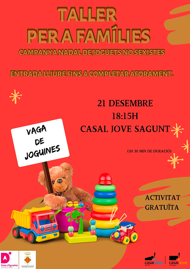 L'àrea d'Igualtat desenvolupa l'acció de sensibilització 'El sexisme no és un joc'