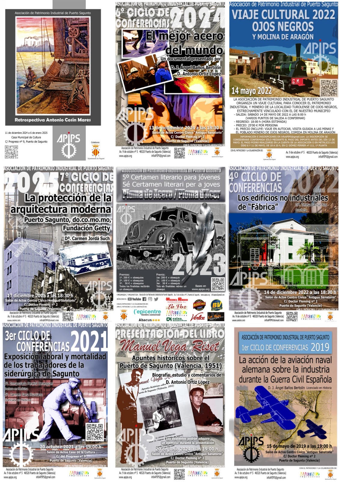 Exposición 'Acero, Tinta y Memoria: carteles por nuestro patrimonio'