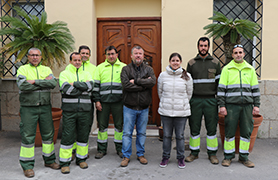 La SAG hace fijos a otros 8 trabajadores eventuales, esta vez del departamento de Jardines