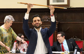 Darío Moreno de PSOE ya es alcalde de Sagunto