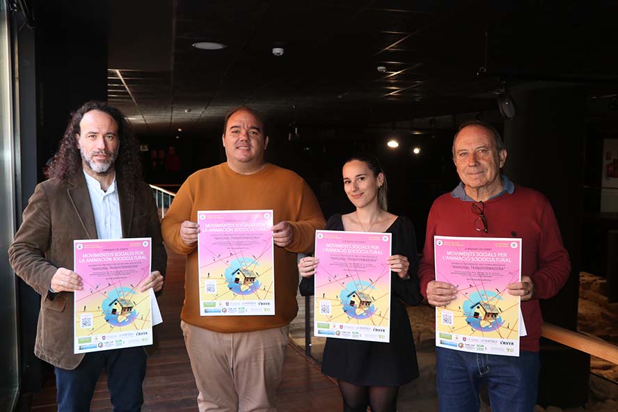 L'Ajuntament de Sagunt presenta unes jornades de debat sobre moviments socials per l'animació sociocultural