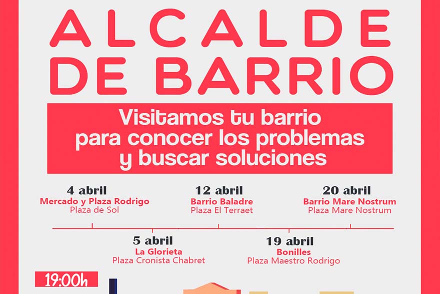 Torna Alcalde de Barri amb cinc noves dates per al mes d'abril