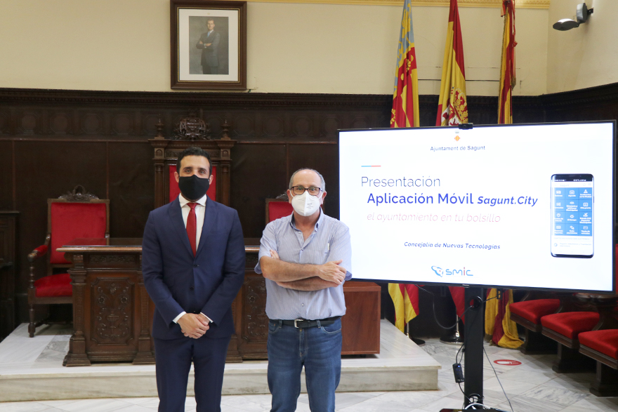 L'Ajuntament de Sagunt presenta la seua nova aplicació per a mòbils per a interactuar d'una manera senzilla amb la ciutadania