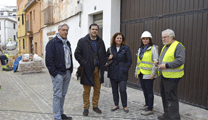 Las obras de rehabilitación urbana del entorno de la calle Héroes ejecutadas con el Plan de Empleo de las Administraciones suponen una inversión de 128.623 euros