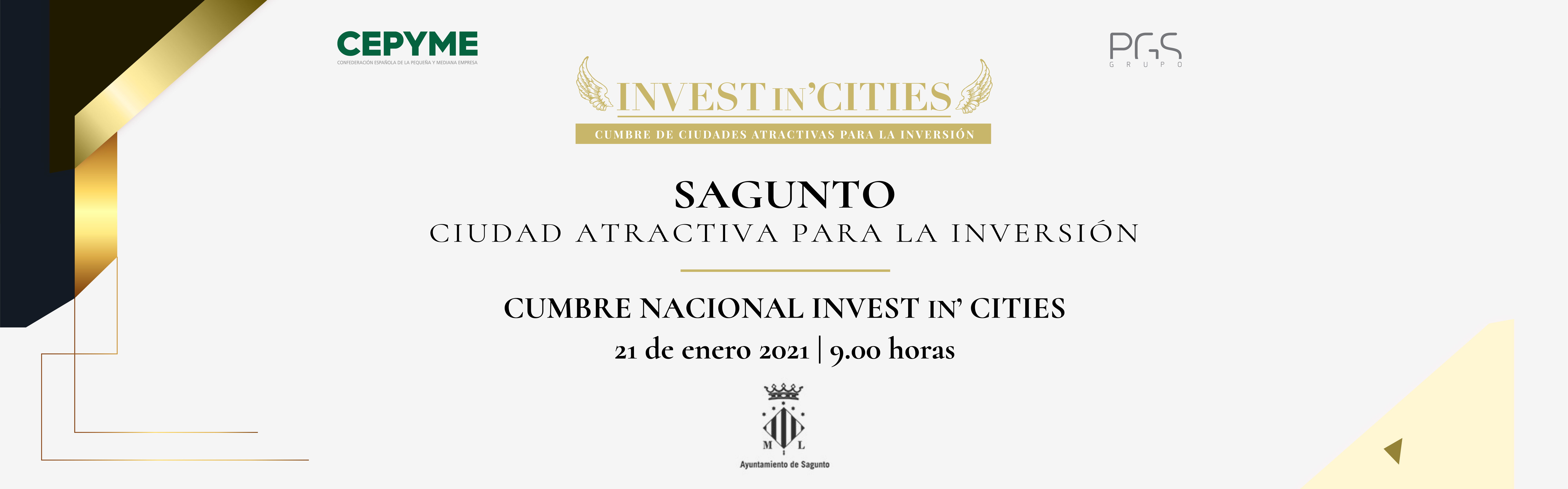 Sagunt participa en la tercera edició de la cimera ‘Invest in cities’