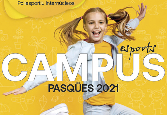 L'Ajuntament presenta la quarta edició del Campus Pasqües 2021 per a xiquets i xiquetes entre 3 i 12 anys