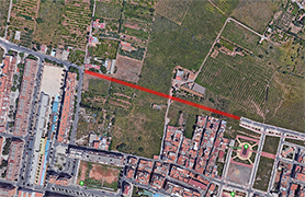 El Ayuntamiento de Sagunto invierte 238.684 euros en las obras de la ronda norte de Puerto de Sagunto