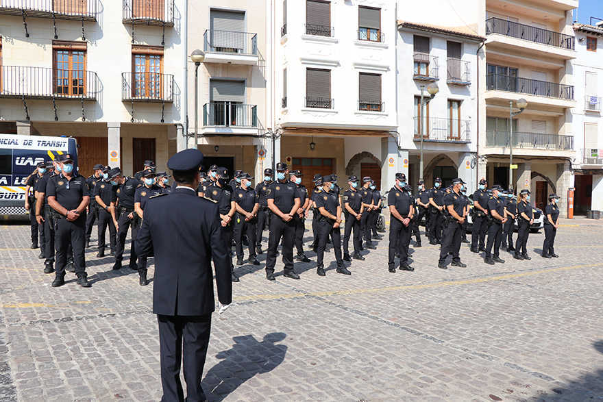 El municipi celebra la festivitat del Patró de la Policia Local de Sagunt, Sant Miquel