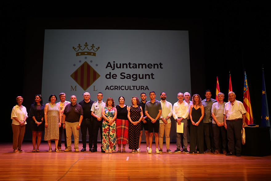 Sagunto reconoce a su sector agrario con motivo del Día Municipal de la Agricultura