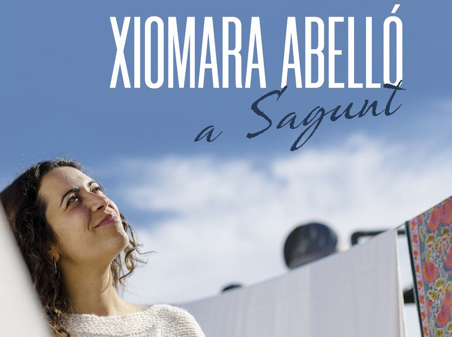 La cantautora Xiomara Abelló arriba a Sagunt per presentar el seu últim treball 'Entre teles'