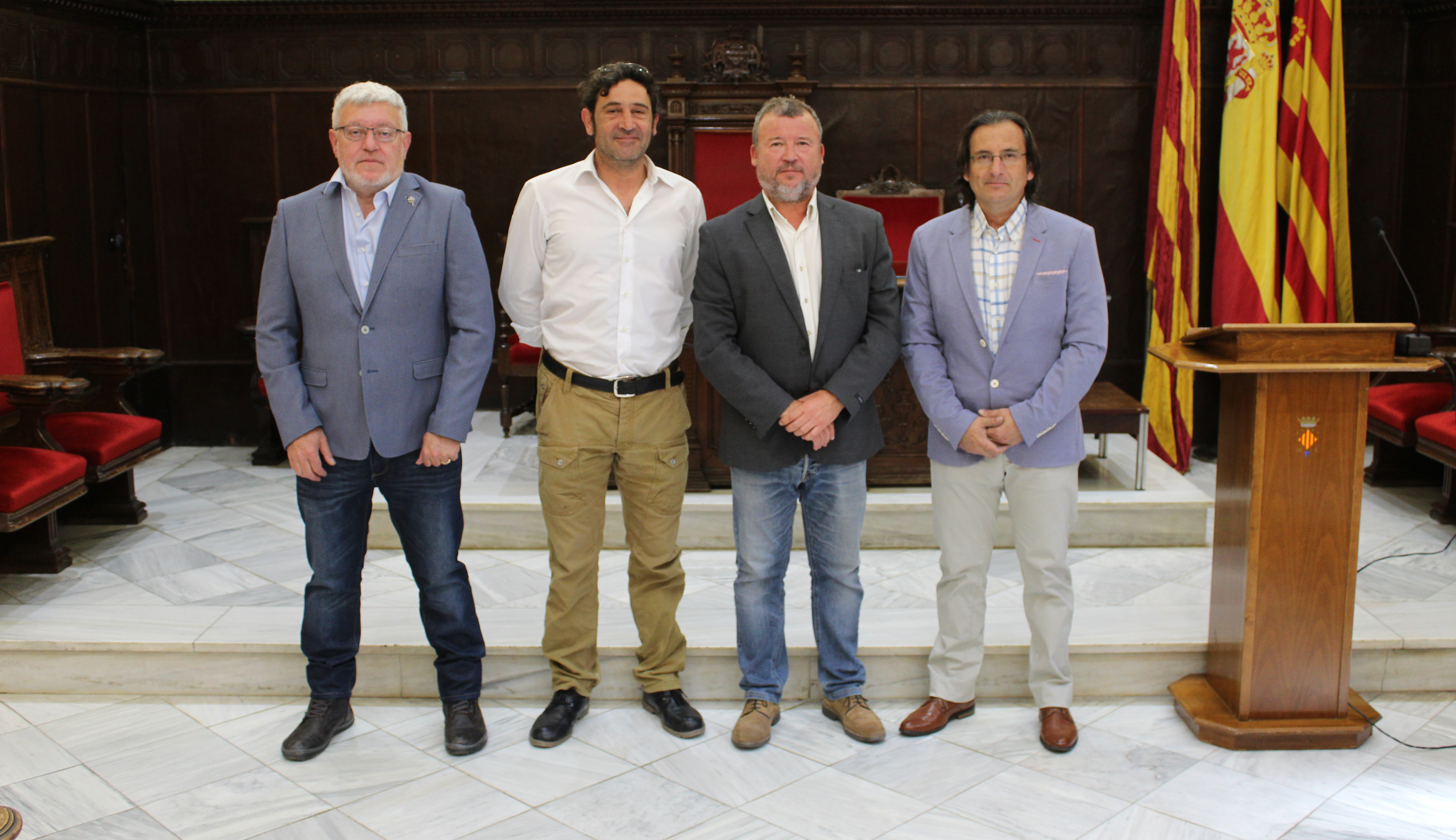 La Mayoralía 2018 de la Semana Santa Saguntina se presenta al alcalde