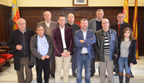 L'alcalde rep els cronistes oficials del Camp de Morvedre 