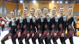 El Club Gimnasia Sagunto obtuvo el 5º lugar en el XV Campeonato de España Gimnasia Estética de Grupo 