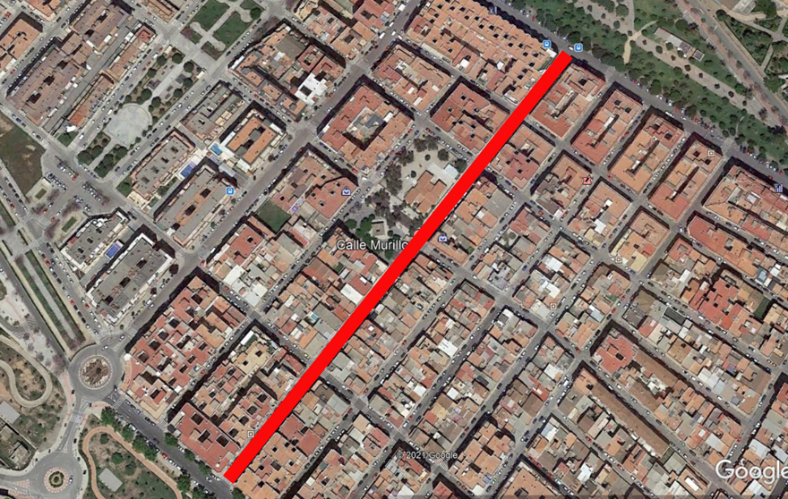 Aigües de Sagunt millora el drenatge d'aigües pluvials del carrer Murillo