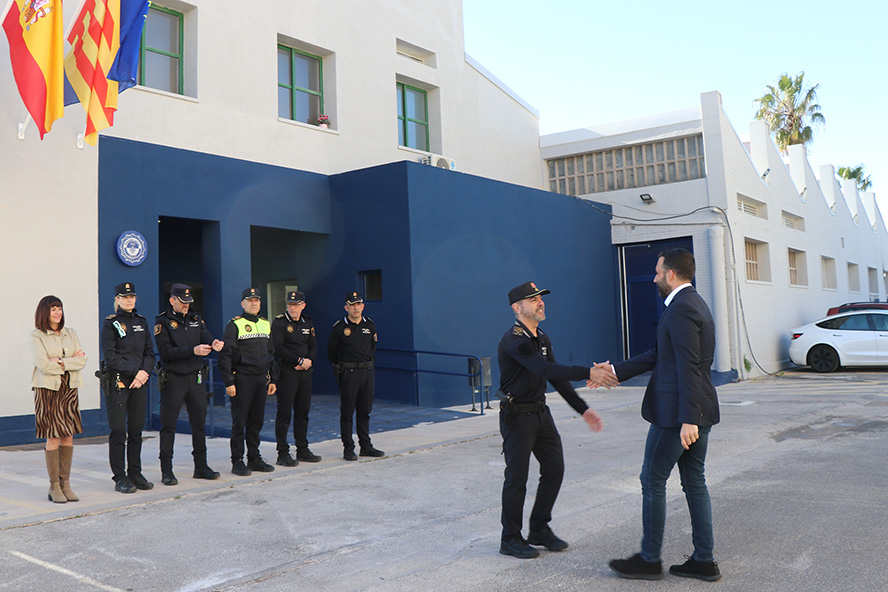 Sagunto reabre la central de la Policía Local tras una reforma integral
