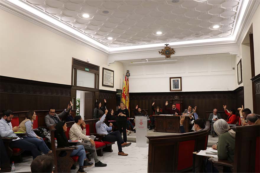 El pleno solicita diversas medidas y se solidariza con las familias, personas y municipios afectados por la DANA