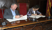 Sagunto firma el Protocolo de Amistad con Ojos Negros