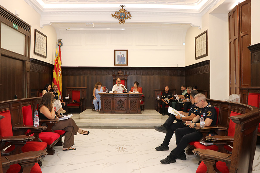 La Junta Local de Seguridad se reúne para coordinar el dispositivo de las fiestas patronales