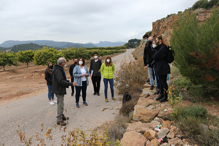 El Castell de Sagunt, protagonista dels treballs finals de l'alumnat del Màster en Arquitectura del Paisatge de la Universitat Politècnica de València
