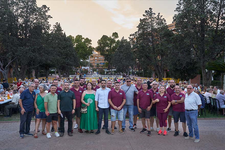 Les persones majors van ser les protagonistes dels actes festius d'ahir al Port de Sagunt