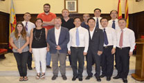L'Equip de Govern rep a una delegació de la ciutat Xinesa Changxing en l'Ajuntament de Sagunt