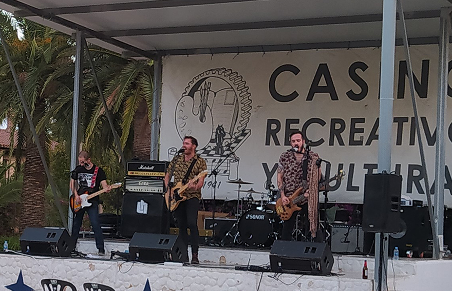 Al voltant de 400 persones assistixen als concerts del Morvedre Rock 2020